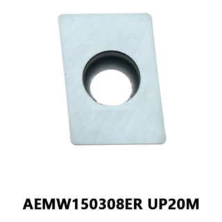 Original Mitsubishi AEMW150308ER Carbide Milling Insert - Parallelogram 85° | Steel, Stainless Steel (10 PCS) AEMW150308ER UP20M