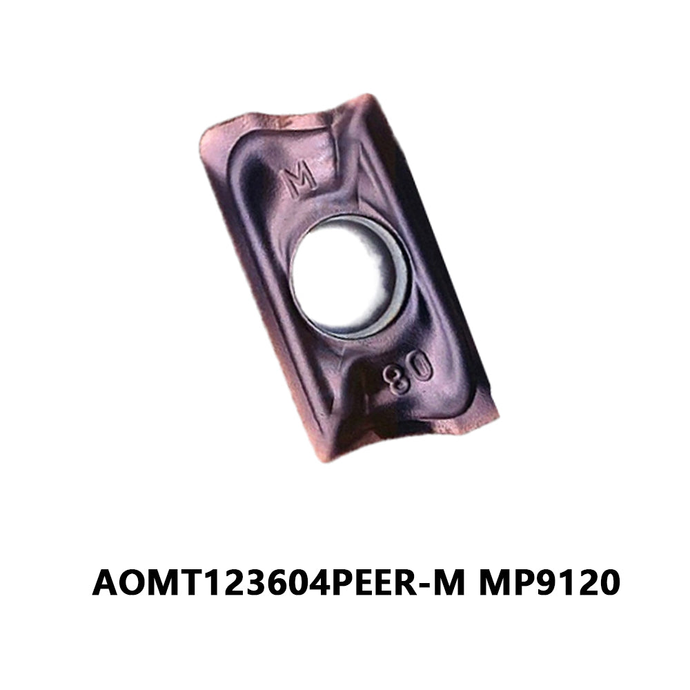 Mitsubishi AOMT123604PEER-M MP9120 Carbide Milling Insert - Parallelogram 85° | Steel & More (10 PCS)