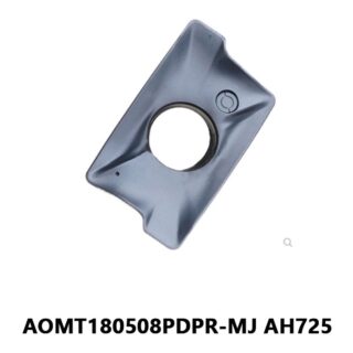 Original Tungaloy AOMT180508PDPR-MJ AH725 Carbide Milling Insert - Parallelogram 85° | Stainless Steel & More (10 PCS)