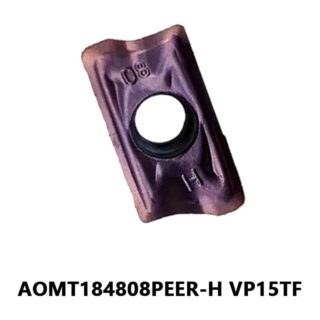 Original Mitsubishi AOMT184808PEER-H VP15TF Carbide Milling Insert - Parallelogram 85° | Steel, Stainless Steel (10 PCS)
