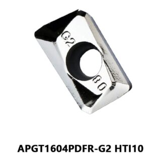 Original Mitsubishi APGT1604PDFR-G2 Carbide Milling Insert - Parallelogram 85° | Cast Iron & More (10 PCS) APGT1604PDFR-G2 HTI10