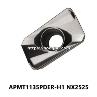 Original Mitsubishi APMT1135PDER-H1 NX2525 Carbide Milling Insert - Parallelogram 85° | Steel, Carbon Steel (10 PCS)
