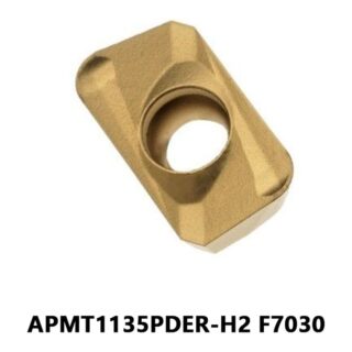 Original Mitsubishi APMT1135PDER-H2 F7030 Carbide Milling Insert - Parallelogram 85° | Steel & More (10 PCS)