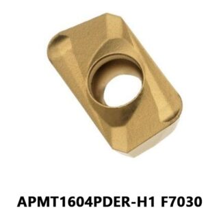 Original Mitsubishi APMT1604PDER-H1 F7030 Carbide Milling Insert - Parallelogram 85° | Steel & More (10 PCS)