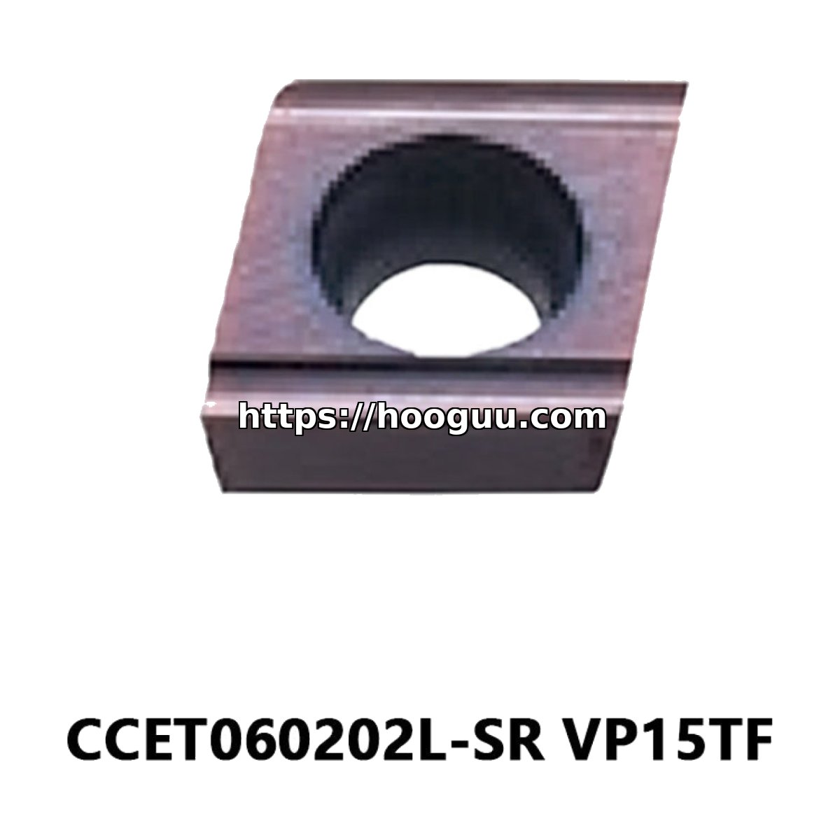 Original Mitsubishi CCET060202L-SR VP15TF Carbide Turning Insert - Diamond 80° | Steel & More (10 PCS)