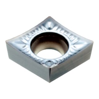 Original Korloy CCGT09T302-AK2 H01 Carbide Turning Insert - Diamond 80° | Aluminum, Non-Ferrous (10 PCS)
