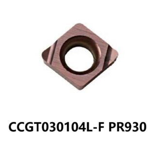 Original Kyocera CCGT030104L-F PR930 Carbide Turning Insert - Diamond 80° (10 PCS)