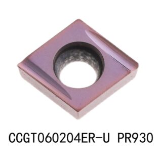 Original Kyocera CCGT060204ER-U PR930 Carbide Turning Insert - Diamond 80° (10 PCS)