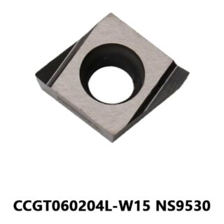 Original Tungaloy CCGT060204L-W15 NS9530 Carbide Turning Insert - Diamond 80° (10 PCS)