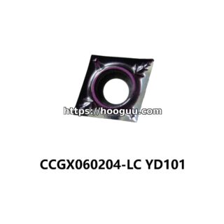 Original ZCC-CT CCGX060204-LC YD101 Carbide Turning Insert - Diamond 80° | Aluminum, Non-ferrous (10 PCS)