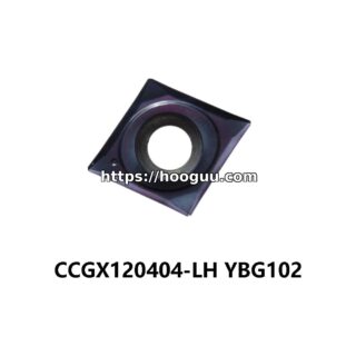 Original ZCC-CT CCGX120404-LH YBG102 Carbide Turning Insert - Diamond 80° | Steel & More (10 PCS)