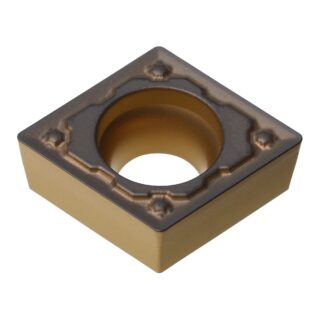 Original Korloy CCMT060204-X342 X342 Carbide Turning Insert - Diamond 80° (10 PCS) CCMT060204-X342 X343