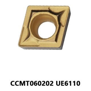 Original Mitsubishi CCMT060202 UE6110 Carbide Turning Insert - Diamond 80° | Steel, Cast Iron (10 PCS)