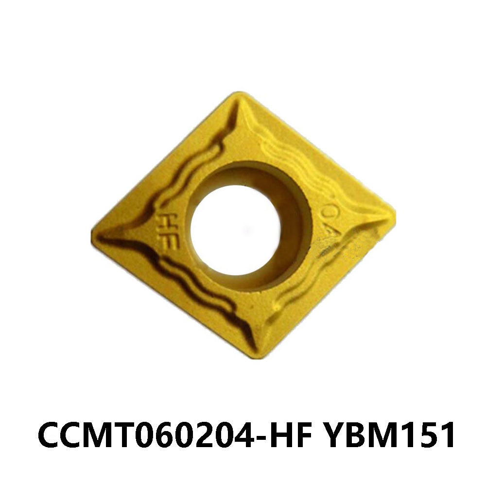 Zcc.ct 100% Original  CCMT060204-HF YBM151 turning Insert 10 pcs