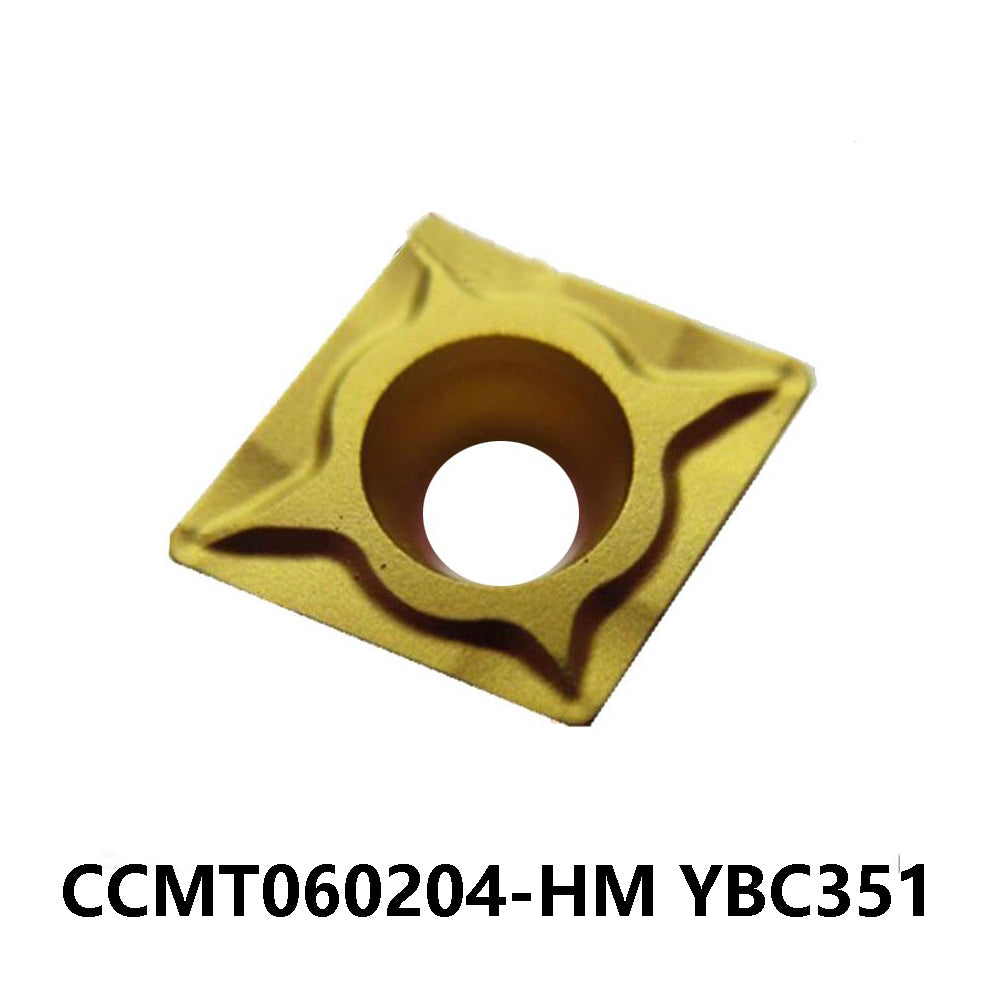 Zcc.ct 100% Original CCMT060204-HM YBC351 Turning Insert 10 pcs