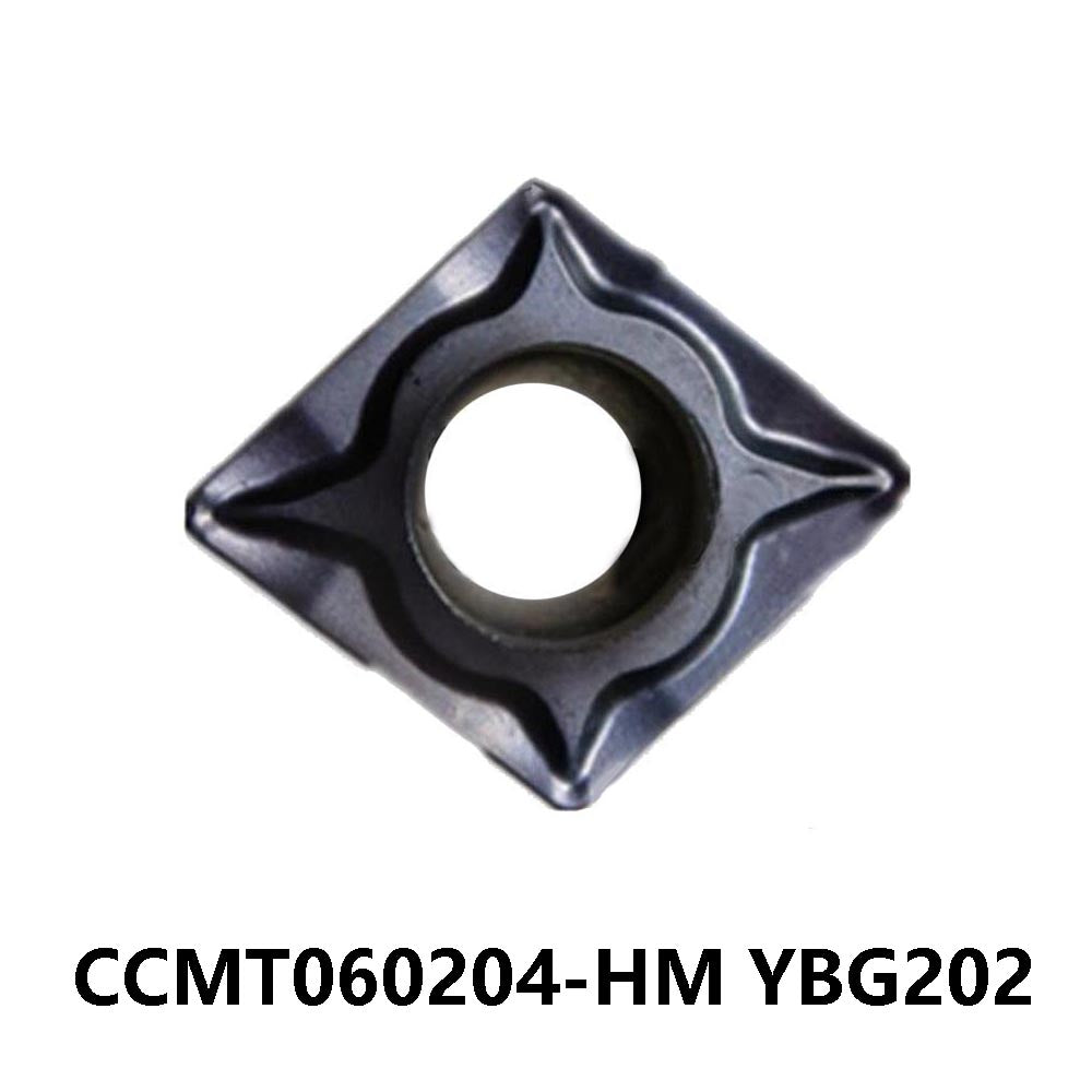 Zcc.ct 100% Original CCMT060204-HM YBG202 Turning Insert 10 pcs