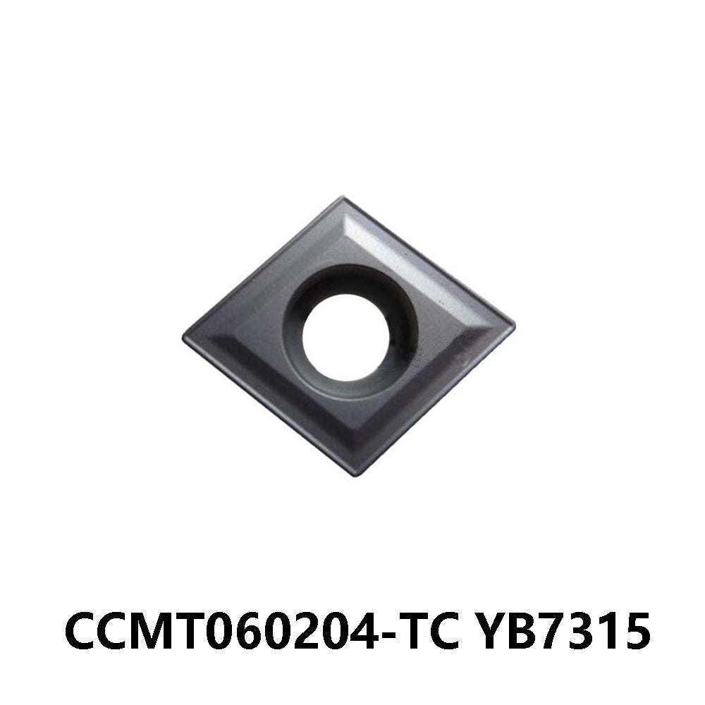 ZCC CCMT060204-TC YB7315 Carbide Turning Insert - Diamond 80° | Steel, Stainless Steel (10 PCS)