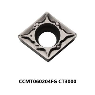 Original TaeguTec CCMT060204FG CT3000 Carbide Turning Insert - Diamond 80° (10 PCS)
