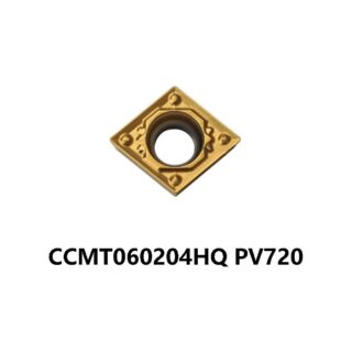 Original Kyocera CCMT060204HQ PV720 Carbide Turning Insert - Diamond 80° (10 PCS)