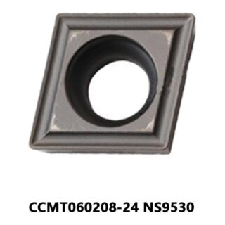Original Tungaloy CCMT060208-24 NS9530 Carbide Turning Insert - Diamond 80° (10 PCS)