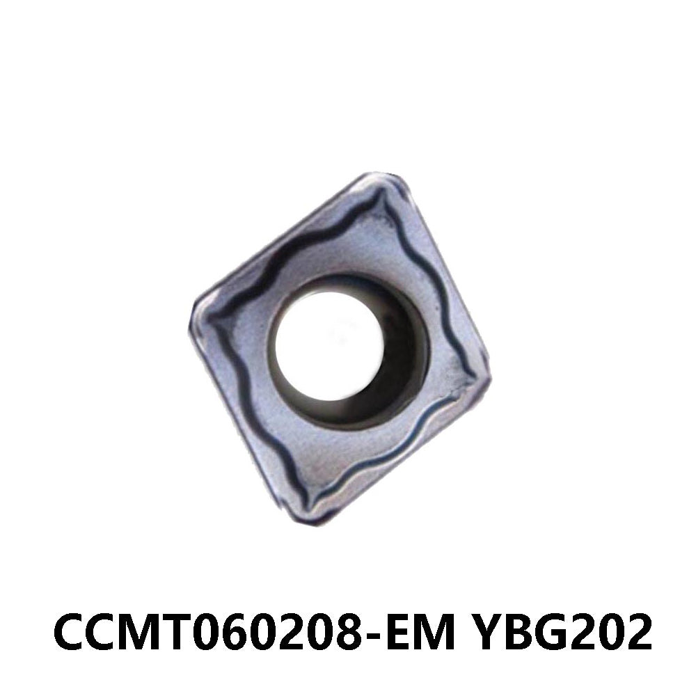 Zcc.ct 100% Original  CCMT060208-EM YBG202 Turning Insert 10 pcs