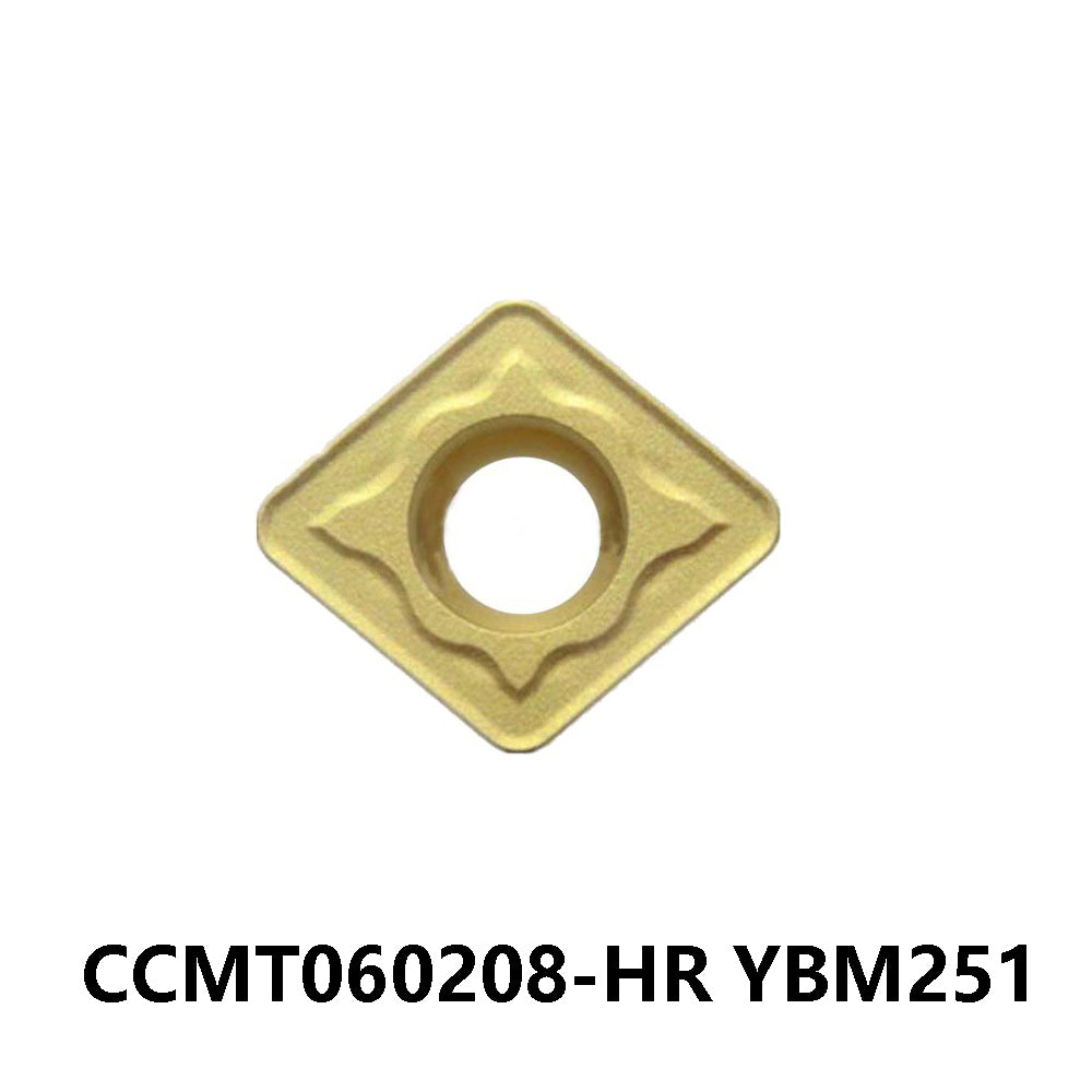Zcc.ct 100% Original  CCMT060208-HR YBM251 turning Insert 10 pcs