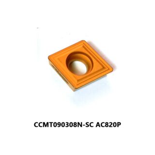 Original Sumitomo CCMT090308N-SC AC820P Carbide Turning Insert - Diamond 80° | Steel (10 PCS)
