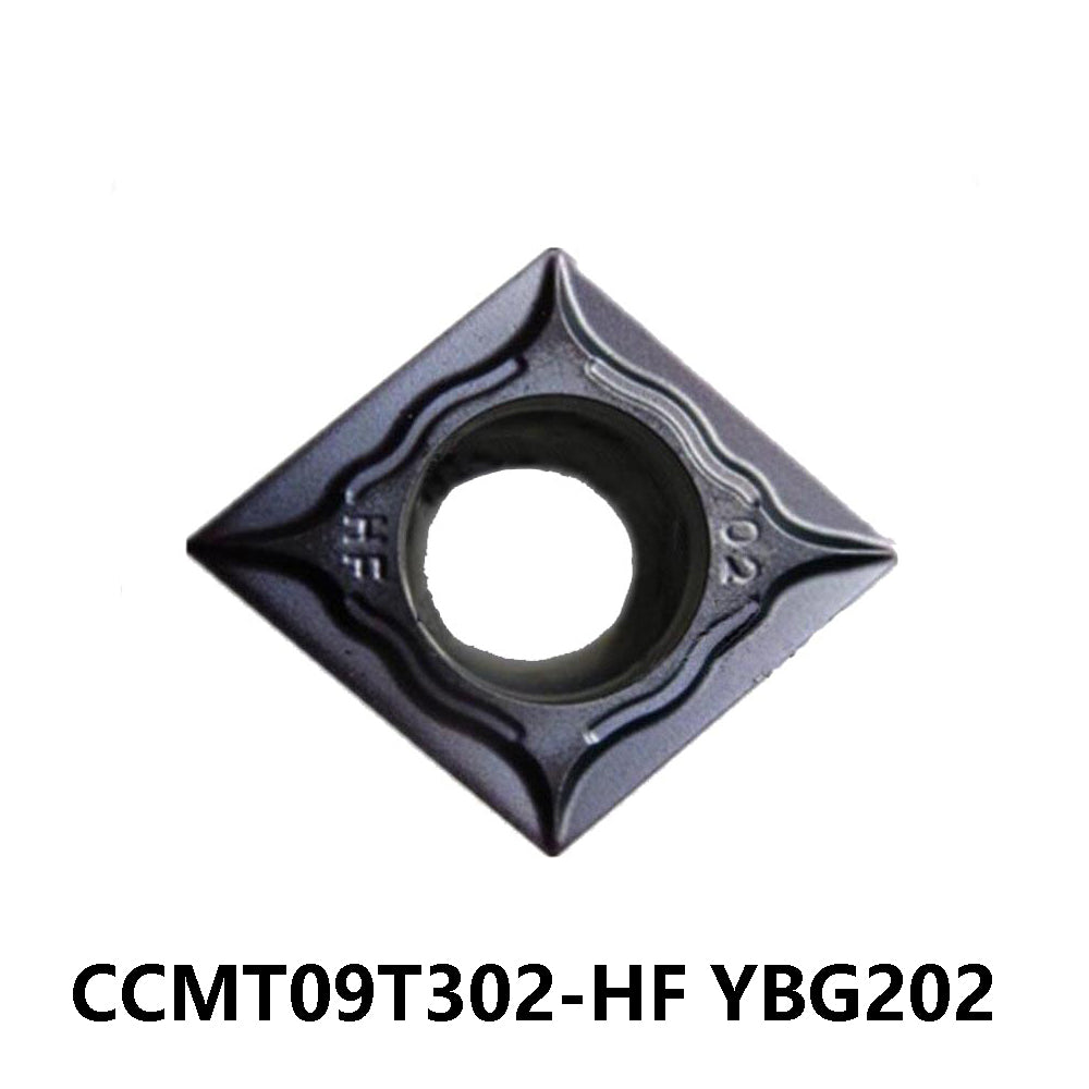 ZCC CCMT09T302-HF YBG202 Carbide Turning Insert - Diamond 80° | Steel & More (10 PCS)