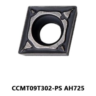 Original Tungaloy CCMT09T302-PS AH725 Carbide Turning Insert - Diamond 80° | Stainless Steel & More (10 PCS)
