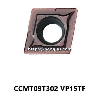 Original Mitsubishi CCMT09T302 VP15TF Carbide Turning Insert - Diamond 80° | Steel & More (10 PCS)