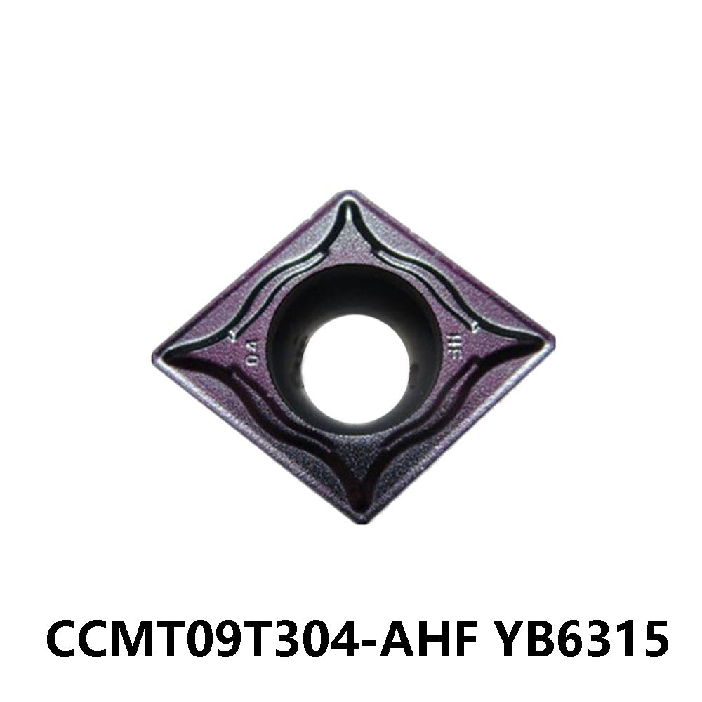 ZCC CCMT09T304-AHF YB6315 Carbide Turning Insert - Diamond 80° | Steel & More (10 PCS)