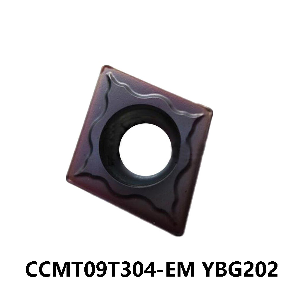 Zcc.ct 100% Original CCMT09T304-EM YBG202 Turning Insert 10 pcs