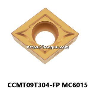 Original Mitsubishi CCMT09T304-FP MC6015 Carbide Turning Insert - Diamond 80° | Steel & More (10 PCS)