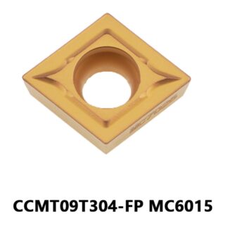 Original Mitsubishi CCMT09T304-FP MC6015 Carbide Turning Insert - Diamond 80° | Steel, Titanium (10 PCS)