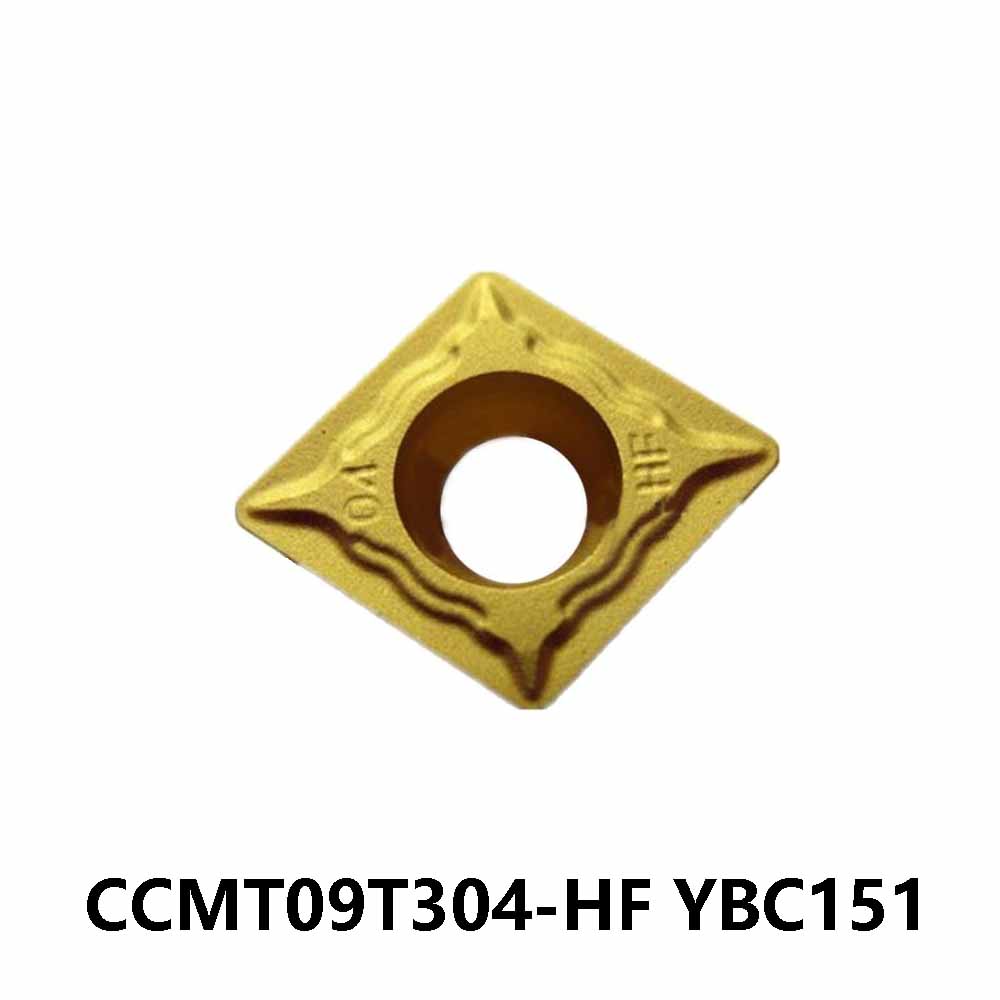 ZCC CCMT09T304-HF YBC151 Carbide Turning Insert - Diamond 80° | Steel (10 PCS)