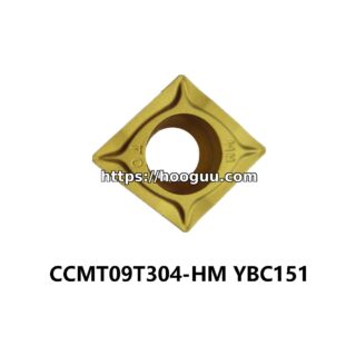 Original ZCC-CT CCMT09T304-HM YBC151 Carbide Turning Insert - Diamond 80° | Steel, Cast Iron (10 PCS)
