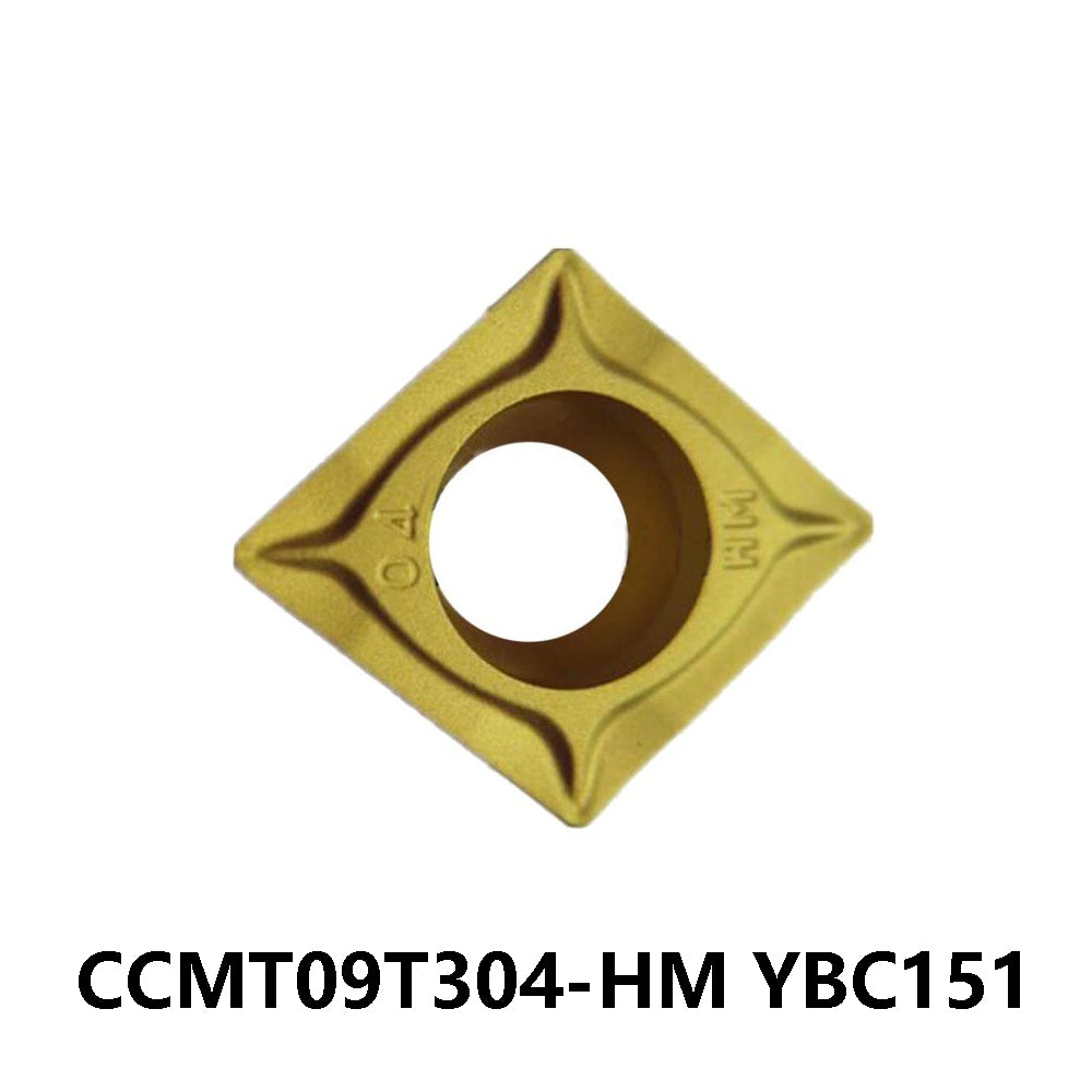 Zcc.ct 100% Original CCMT09T304-HM YBC151 turning Insert 10 pcs