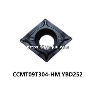 Original ZCC-CT CCMT09T304-HM YBD252 Carbide Turning Insert - Diamond 80° | Steel & More (10 PCS)