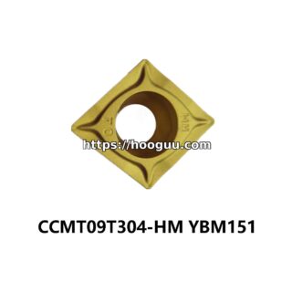 Original ZCC-CT CCMT09T304-HM YBM151 Carbide Turning Insert - Diamond 80° | Steel & More (10 PCS)
