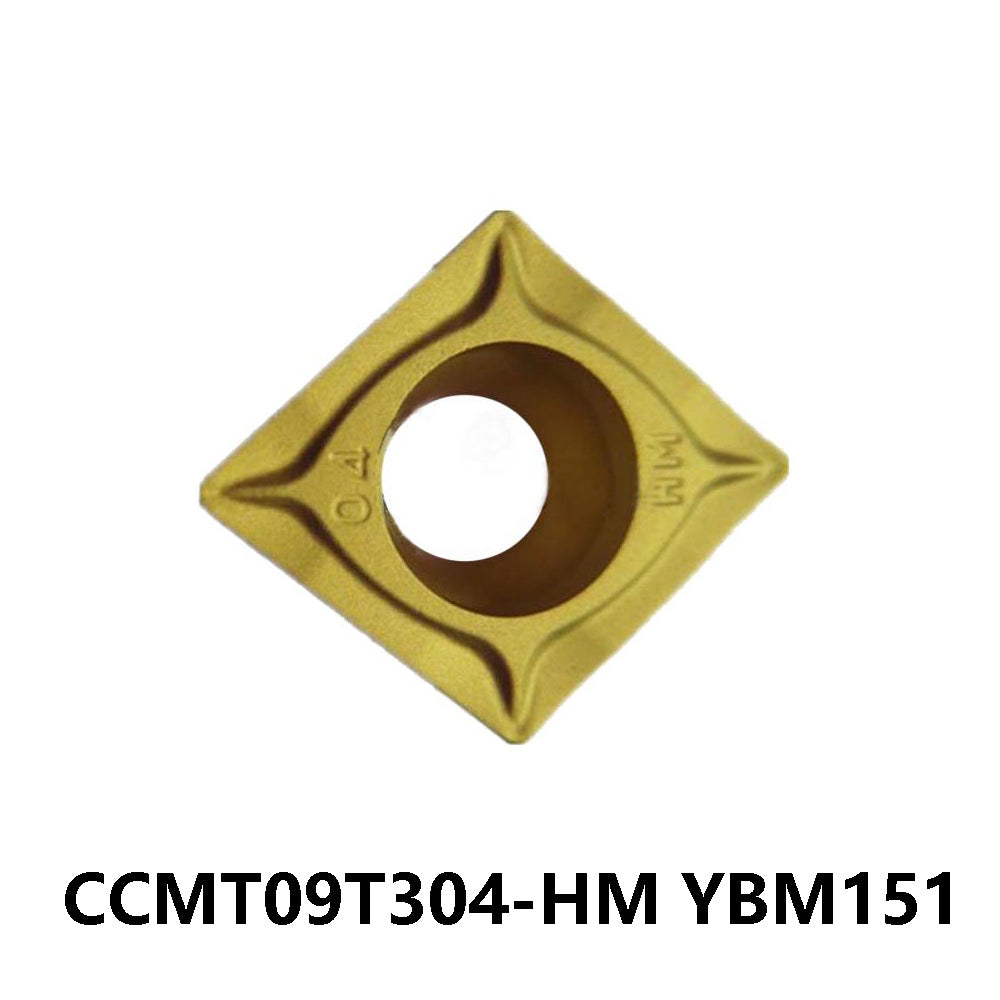Zcc.ct 100% Original CCMT09T304-HM YBM151 turning Insert 10 pcs