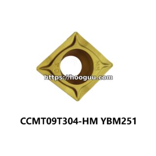 Original ZCC-CT CCMT09T304-HM YBM251 Carbide Turning Insert - Diamond 80° | Steel, Stainless Steel (10 PCS)