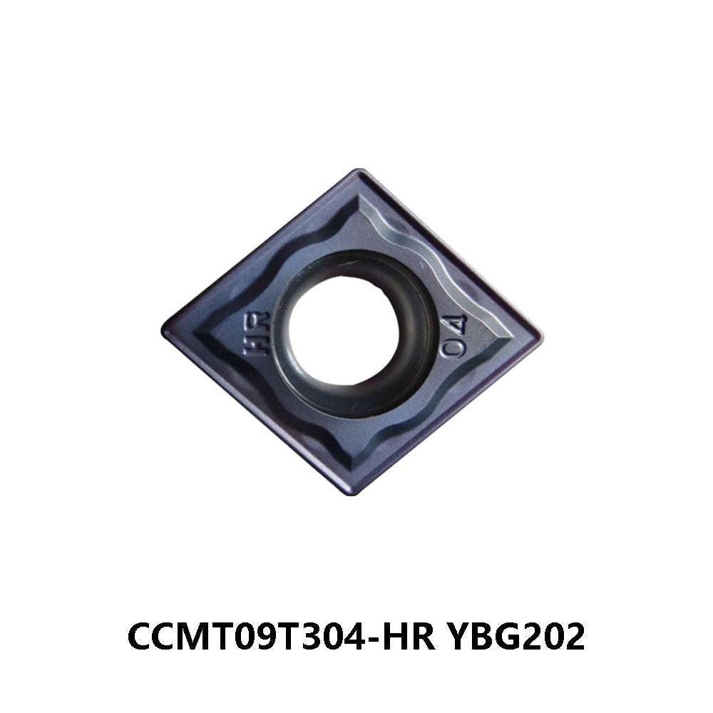 Zcc.ct 100% Original CCMT09T304-HR YBG202 Turning Insert 10 pcs