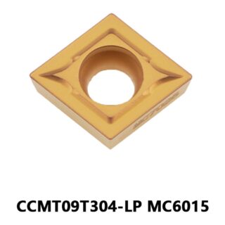 Original Mitsubishi CCMT09T304-LP MC6015 Carbide Turning Insert - Diamond 80° | Steel, Titanium, Carbon Steel (10 PCS)