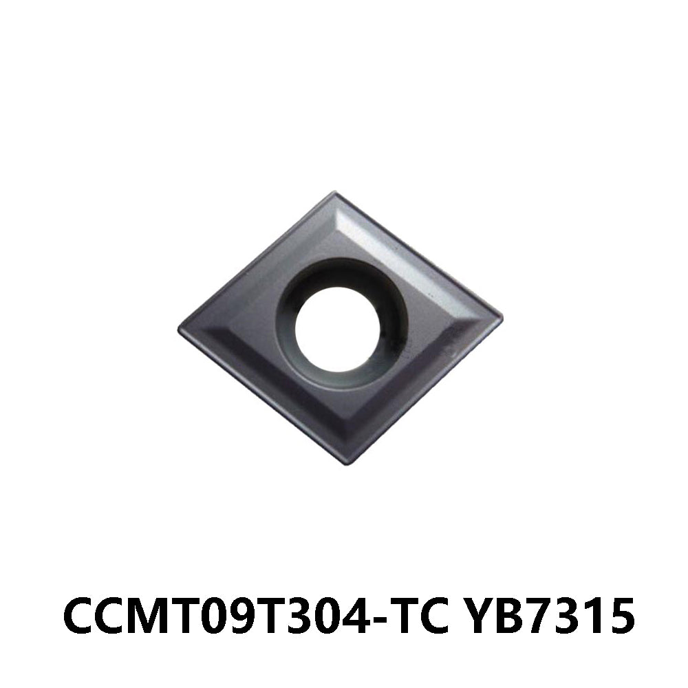 ZCC CCMT09T304-TC YB7315 Carbide Turning Insert - Diamond 80° | Steel, Cast Iron (10 PCS)