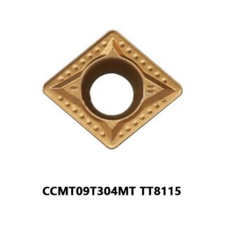 Original TaeguTec CCMT09T304MT TT8115 Carbide Turning Insert - Diamond 80° (10 PCS)