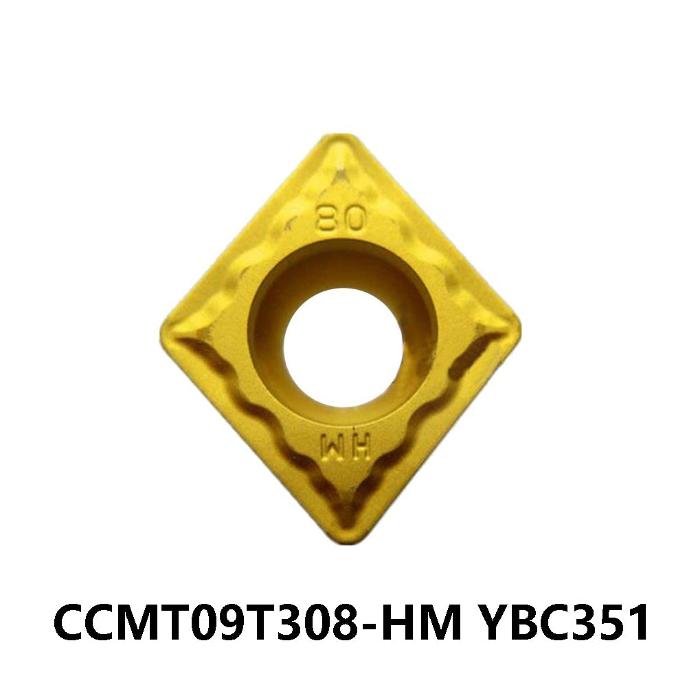 Zcc.ct 100% Original CCMT09T308-HM YBC351 Turning Insert 10 pcs