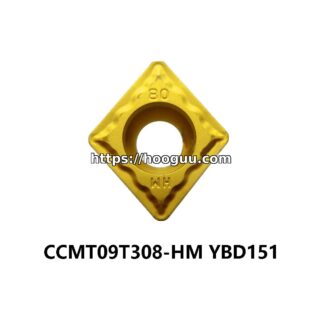 Original ZCC-CT CCMT09T308-HM YBD151 Carbide Turning Insert - Diamond 80° | Steel, Stainless Steel (10 PCS)