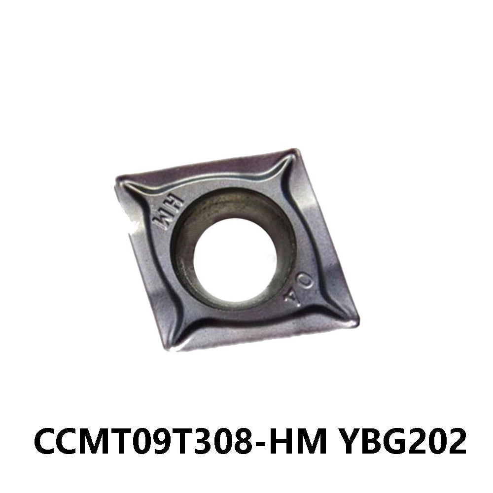 ZCC CCMT09T308-HM YBG202 Carbide Turning Insert - Diamond 80° | Steel (10 PCS)