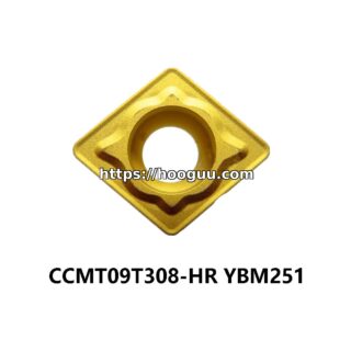 Original ZCC-CT CCMT09T308-HR YBM251 Carbide Turning Insert - Diamond 80° | Steel & More (10 PCS)