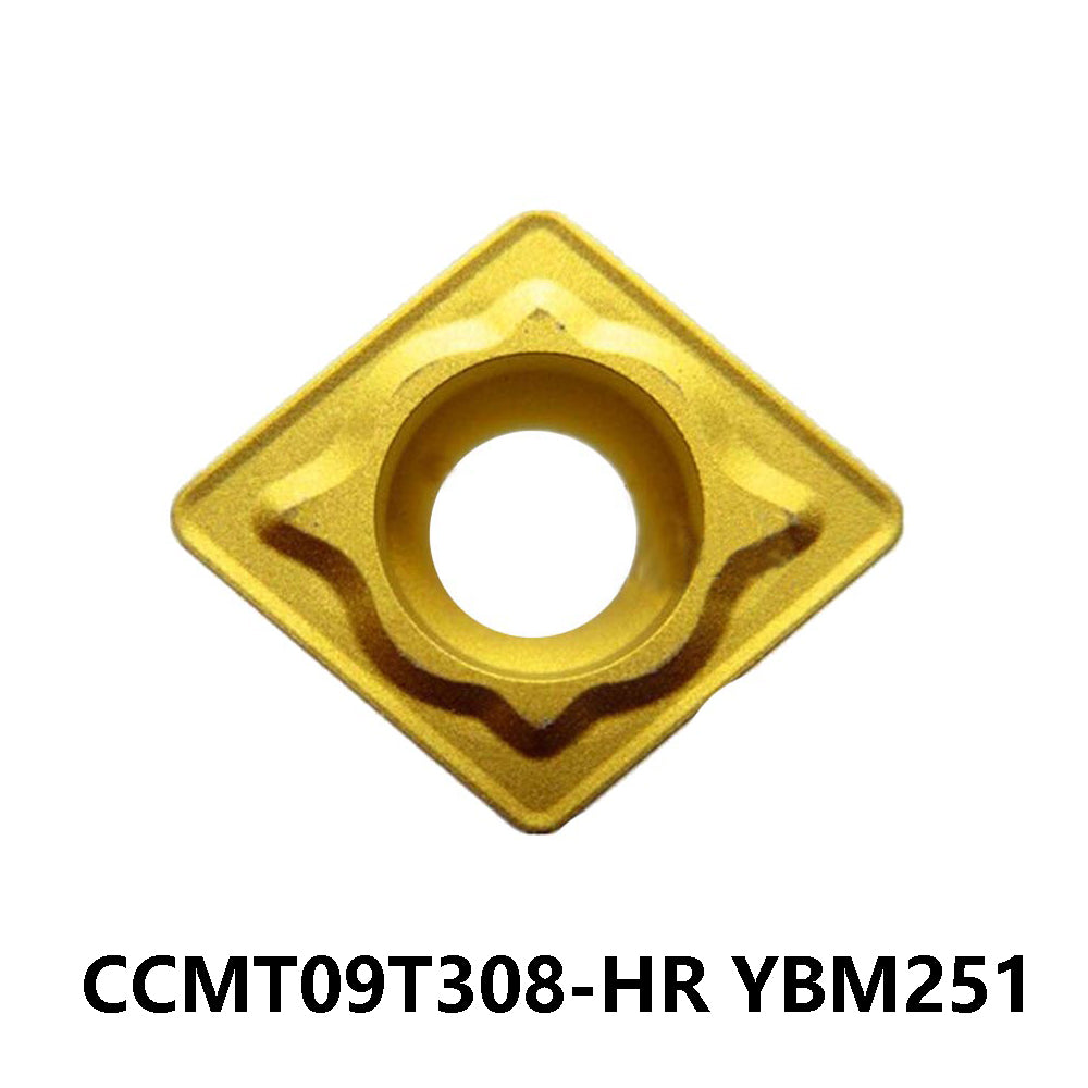 Zcc.ct 100% Original CCMT09T308-HR YBM251 turning Insert 10 pcs